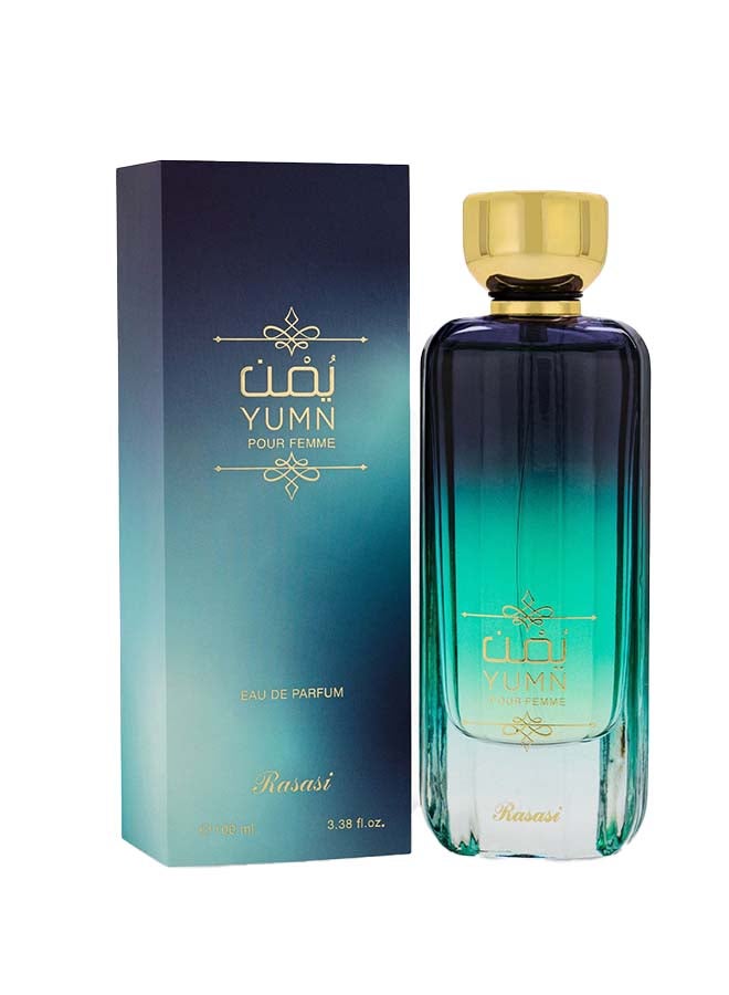 Rasasi Yumn - Perfume for Women 100mlPerfumes & FragrancesShow Notes: ROSE, PASSION FRUITHeart Notes: VANILLA, AMBER, MUSKBase Notes: RED FRUITS, LILY OF THE VALLEY